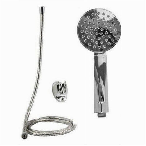 Kit Doccetta Doccino Soffione Bagno Doccia Tondo With 1,8 Mt Staff 69320 (1/2)