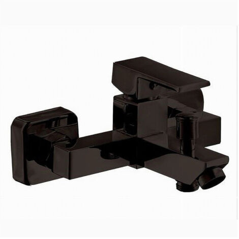 Rubinetto Bagno Ultra Moderno Miscelatore Orientabile Per Vasca Nero Opaco 87209 (1/5)
