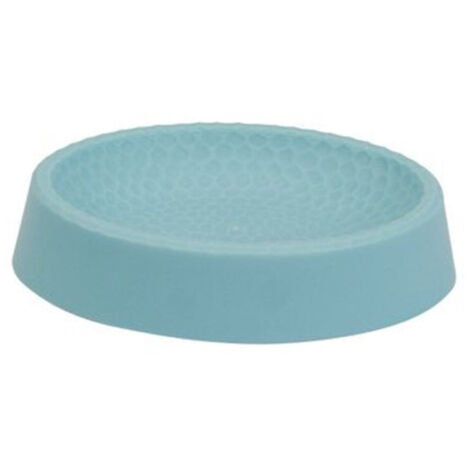 Porte-savon Bleu Clair Travaillé Accessoires De Salle De Bain Modernes 79796 (1/2)