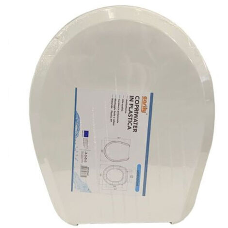 Couvercle De Siège De Toilette Plastique Siège De Toilette Orhidea Blanc 87637 (1/2)