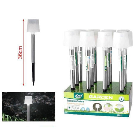 Set 12pz Lampada Solar Energy 36 Cm Avec Picchetto Giardini Vialetti 2003020 (1/3)