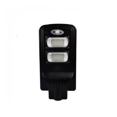 Lampione Solare Faro Led 40w Luce Fredda 6500k Pannello Integrato Ip65 So-40w-ss (1/5)