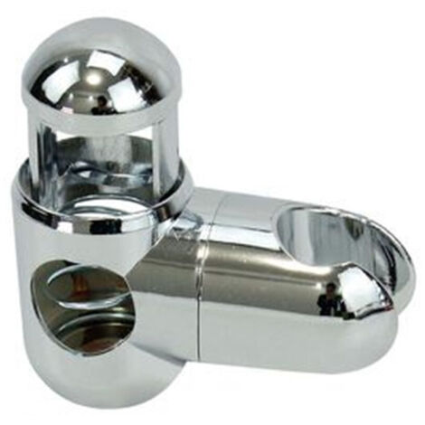 Support De Douche à Main Pour Rail Coulissant Douche De Salle De Bain 9,5 Cm 79354 (1/2)