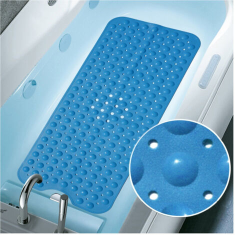 Bain Moussant Tapis De Douche Tapis Antidérapant Ventouses Caoutchouc Sécurité (1/2)