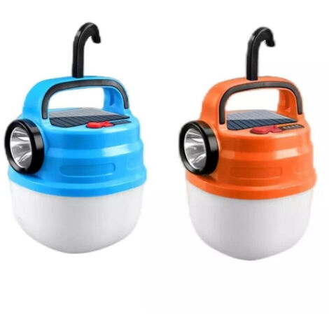Lampe De Secours Panneau Solaire Lanterne Torche Rechargeable 80w Hb-v80 (1/5)