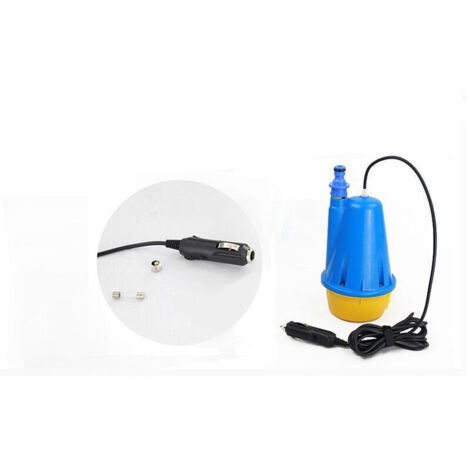12 Volt 80w Nettoyeur D'eau Avec Tuyau Flexible Pistolet 3mt 4.5l/min Immersion (1/5)
