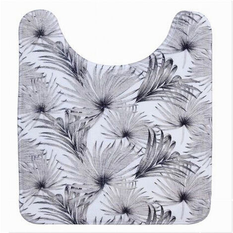 Tappeto Tappetino Girowater Arredo Da Bagno 45 X 50 Cm Fantasia Tropicale 87075 (1/2)