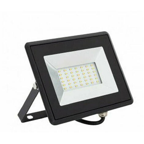 Faretto Proietto Da Esterno 50w Nero Ip65 Luce Calda Naturale (1/2)