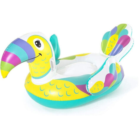 Gonfiaile Forma Di Tucano Cavalcabile 173x91cm For Children With Maniglie 41437 (1/5)