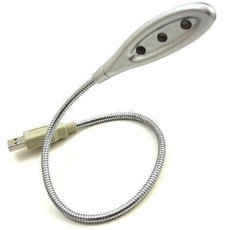 Led Notebook Netbook Pc Light Usb Lamp With Flexible Joint 5v 3w (1/3)
