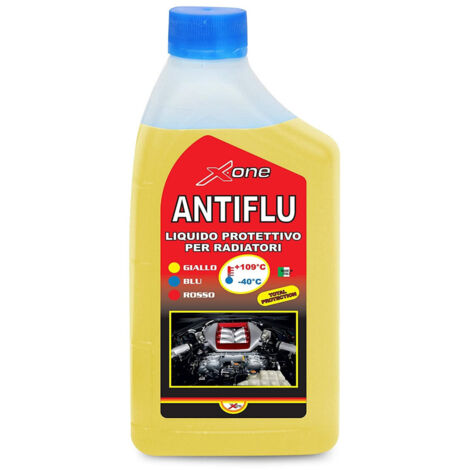 Jaune Radiateur Antigel Surchauffe Liquide De Refroidissement (1/2)