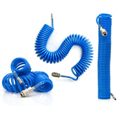Tubo D'air Comprimé Spirale 20 Mètres Flexible Pour Compresseur (1/5)