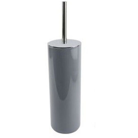 Porte-balai Avec Balai Wc Gris Argent 69483 (1/3)