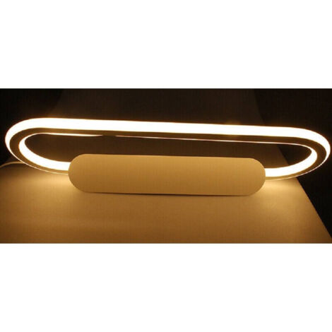 Lampe Led Miroir 16w Ovale Salle De Bain 3000k 6500k 4000k 45cm F06 (1/2)
