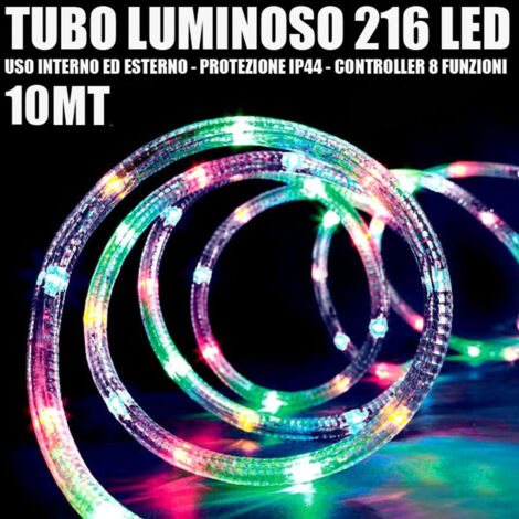 216 Tube Led Multicolore 10 M 3 Voies Intérieur/extérieur + Contrôleur (1/3)