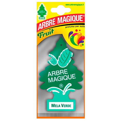 Arbre Magique Mono Déodorant Rafraîchisseur D'auto Parfum Pomme Verte (1/2)
