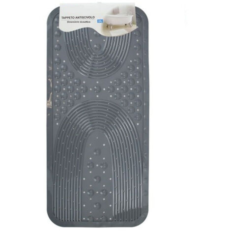 Copy Of Tappeto Antiscivolo Per Vasca Da Bagno Doccia Bianco 42x90 Cm Rettangolare 87553 (1/2)