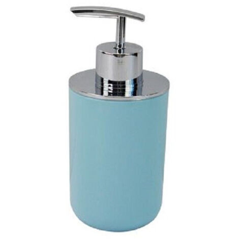 Distributeur De Savon Liquide Bleu Clair Argent Pour Accessoires De Salle De Bain De Remplacement 79886 (1/2)