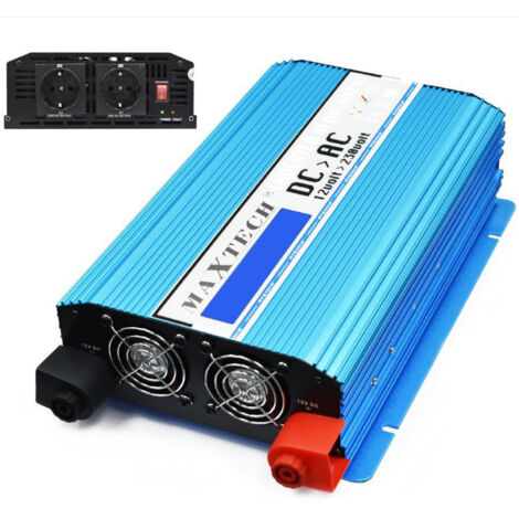 Onduleur Sinusoïdal 5 000 W 12 V à 230 V Pour Voiture Hn5000-12 V (1/2)