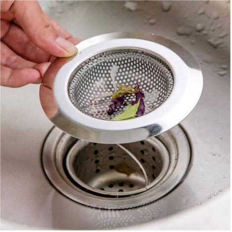 2 X Filtre Pour évier De Cuisine, Drain De Douche De Salle De Bain 9 Cm 79532 (1/3)