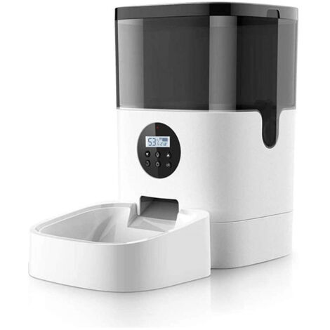 Distributeur Automatique De Nourriture Pour Chats Et Animaux Avec Caméra Wifi 4 L (1/5)