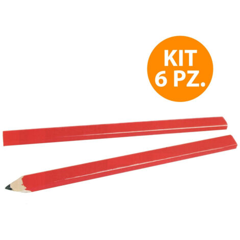 Crayons Paquet De Crayons 6 Pcs Pour Charpentier Maçon Forgeron (1/2)