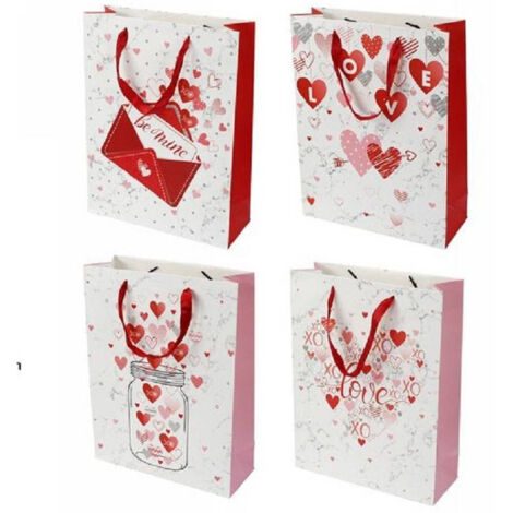 Sac Cadeau De La Saint Valentin 38 X 50 X 18 Cm 71090 Fantaisies Assorties (1/2)
