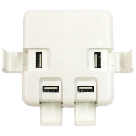 Chargeur Adaptateur Courant Prise Usb 4 Ports 40 W 8a Smartphone Tablette (1/5)