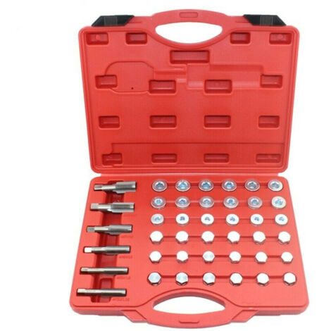 Kit 114 Pz Reparation Filetatura Tappo Coppo Olio With Tappi And Rondelle A.07200 (1/2)