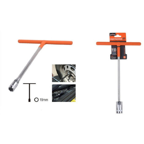 Poligonal Key Impugnature Type 19 Mm With Exagonal Bussle Cr-v 91615 (1/2)