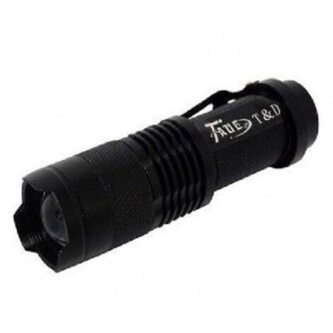 Torche Tactique Militaire Td-51 Taue Rechargeable Batterie Lithium Led Xenon (1/4)
