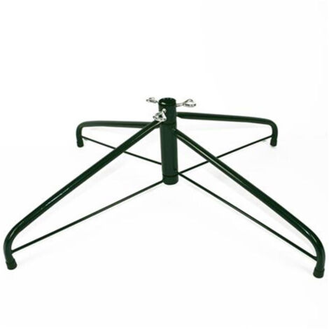 Base De Sapin De Noël Pliable En Métal Avec Croix De 30 Cm (1/2)
