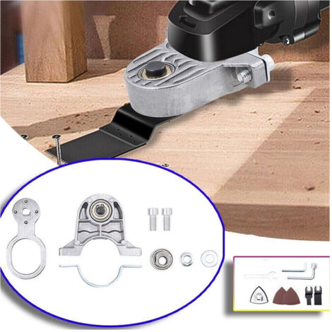 Kit De Conversion De La Meuleuse Flex En Outil Oscillant Multifonctionnel 07358 (1/5)