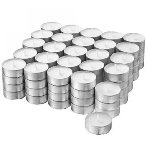 Bougies Chauffe-plat En Paraffine Naturelle 100pcs (1/2)