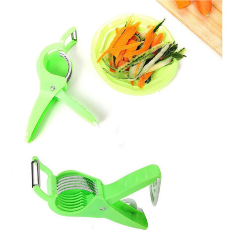 Taglia Verdure Multiplo Pelino Pela Patate Multi Cutter Peeler Accessori Cucina (1/4)