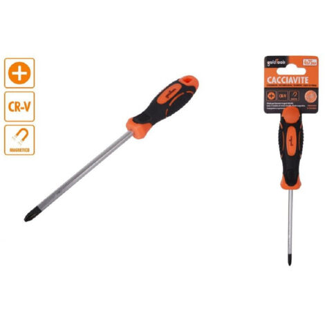 Tournevis 4 X 75 Mm En Acier Cr-v Avec Pointe Phillips Magnétique 94878 (1/2)