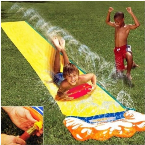 Acqua Scivolo Ferroviario 488 X 71 Cm Gioco Piscina Esterno Giardino Water Zone (1/3)
