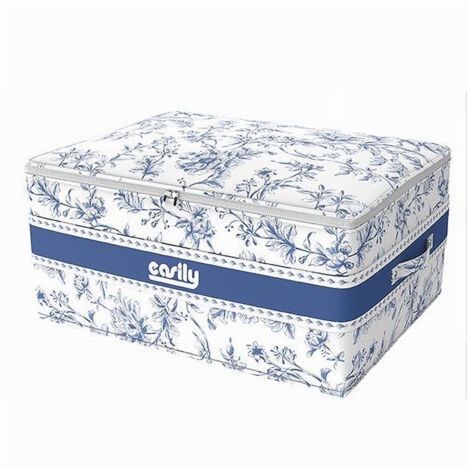 Box Portatutto Scatola Salvaspazio Contenitore Organizer 45x35x20cm Fantasia 87319 (1/5)