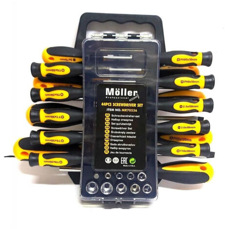 Kit Set De 44 Pièces Torx Hexagonal Incluses (1/5)