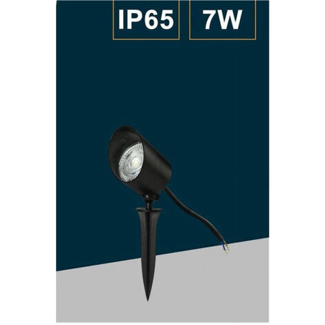 Spotlight Led 7w Avec Support De Piquetage Articulaire Scores De Lampe Extérieure Ip65 110 (1/5)