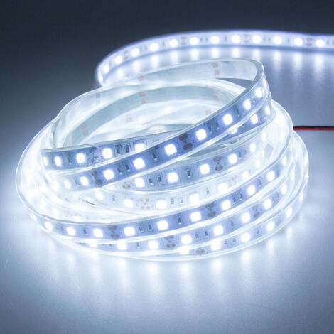 Ruban Led 5050 Flexible 5m Adhésif éclairage Interne Externe Ip65