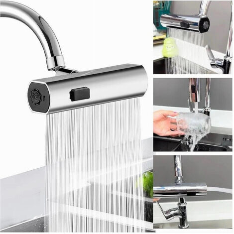 Robinet De Cuisine Aératrice De Cuisine à 360 ° Rupture De Rotation Rupture Multifonction Salle De Bain (1/5)