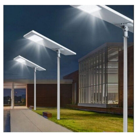 Lampadaire Led 500 W Twilight Avec Panneau Solaire Ip65 Sl-500w-lp