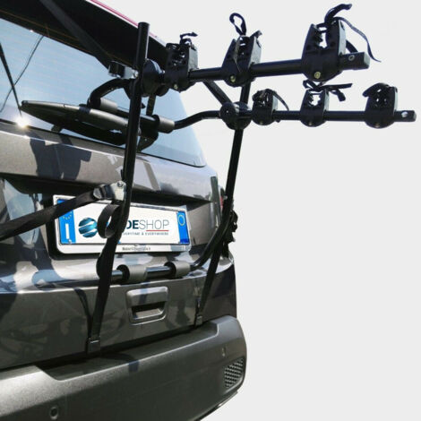 Portabici Universale Posteriore Da Auto Per Trasporto Di 3 Bici O Mountain Bike (1/5)