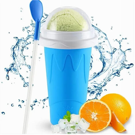 Tazza 300 Ml Da Spremere Gelatiera Surgelata In Silicone Granite Frullati Frappè (1/5)