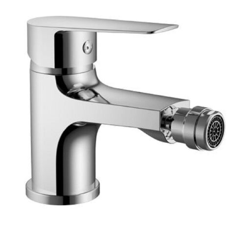 Mitigeur De Bidet Monocommande Design Moderne Chrome Classique Cube87118 (1/2)