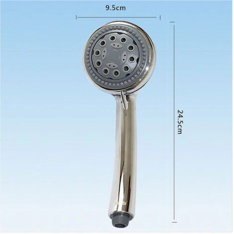 Doccetta A Telefono Soffione Doccia Bagno Multigetto Regolabile 9.5x24.5cm 52043 (1/3)