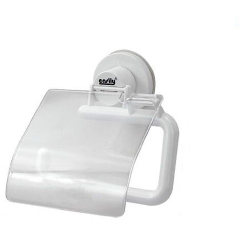 Porta Rotolo Carta Igienica Support Portarotolo A Ventosa Accessoires Bagno 79159 (1/2)