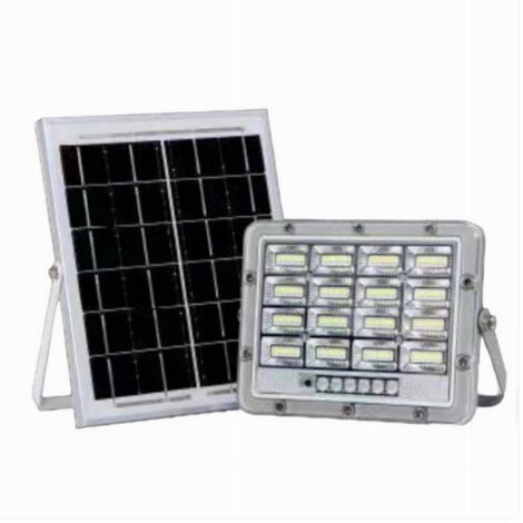 Faro Led Pannello Solare 50 W Luce Fredda Telecomando Indicatore Carica Tk08-50w (1/5)