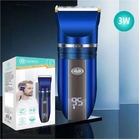 Tondeuse Rasoir électrique Rechargeable USB AQUAPRO - Pour Cheveux Et Barbe - Neuf